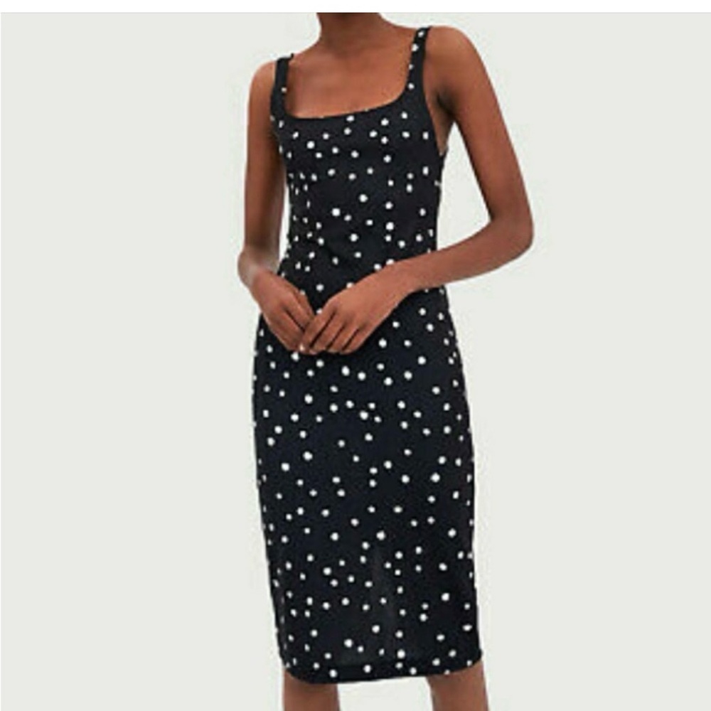 Zara polka dot dress